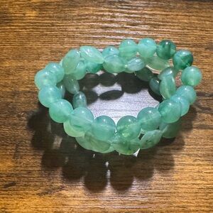 Green Aventurine Stretch Bracelet